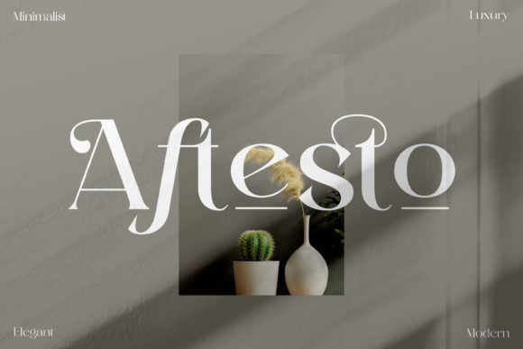 Aftesto: The Serif Font That Elevates Digital Branding