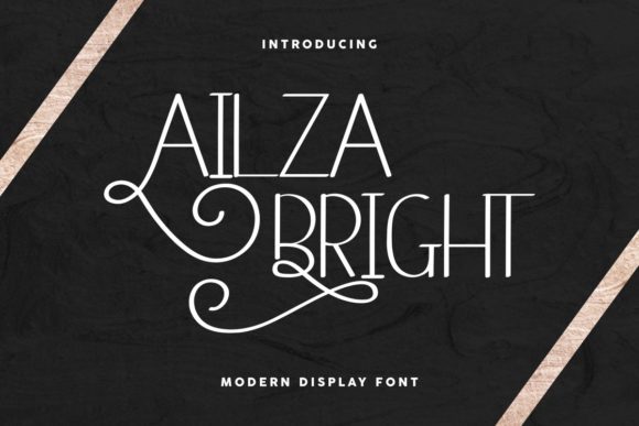 Ailza Bright: A Distinct Sans Serif Font for Modern Editorial Design