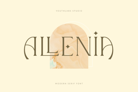 Allenia: A Stylish Serif Font for Modern Web Design