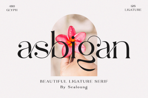 Asbigan Serif Font: Elevate Your Handmade Brand