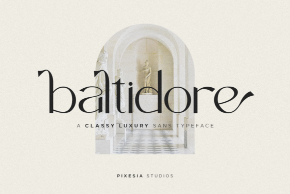 Baltidore: The Elegant Sans Serif Font for Modern Brands