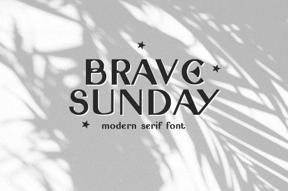 Brave Sunday: The Perfect Sans Serif Font for Crafters