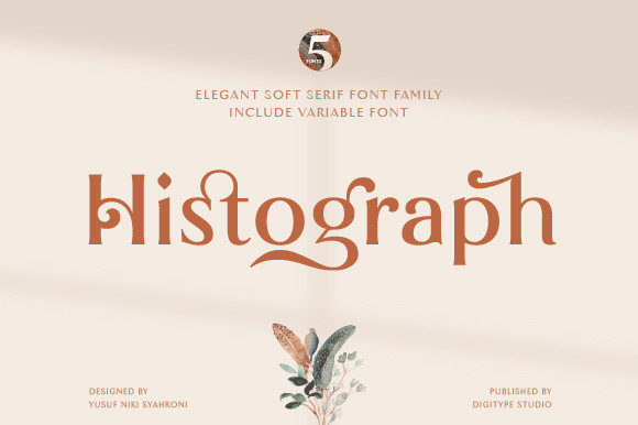 Bring Histograph Serif Font to Life in Your Handmade Shop