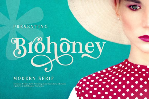 Brohoney: A Refined Serif Font for Editorial Design