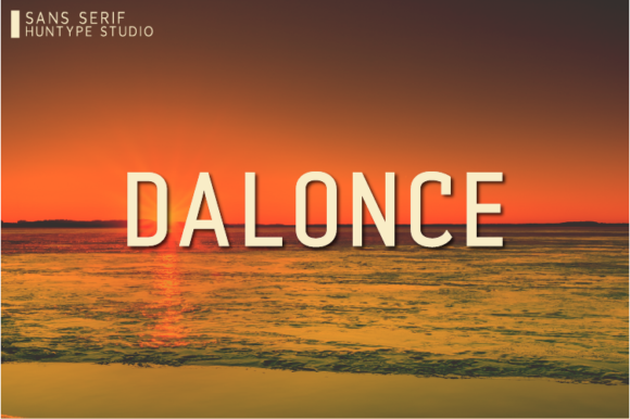 Dalonce: A Bold Sans Serif for Modern Brand Identity