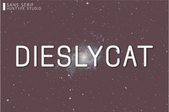Dieslycat: A Minimal Sans Serif Font for Modern Web Design