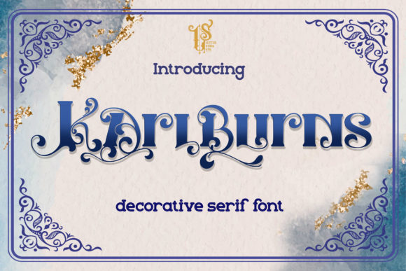Elevate Editorial Design with the Karlburns Serif Typeface