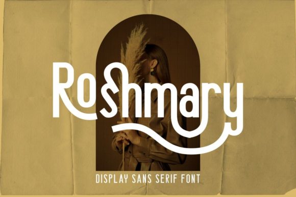 Elevate Your Brand with the Roshmary Sans Serif Typeface