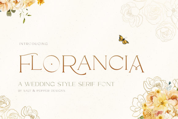 Florancia Font: Elevate Your Campaigns with Elegant Serif Style