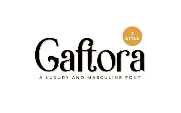 Gaftora: The Serif Font That Elevates Small Business Branding