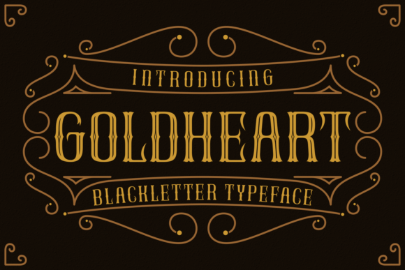 GoldHeart Font Review: Elevating Campaign Visuals