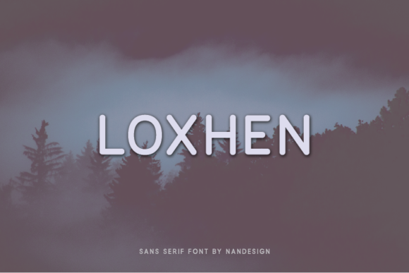 Loxhen: The Minimal Sans Serif Typeface for Modern Web Design