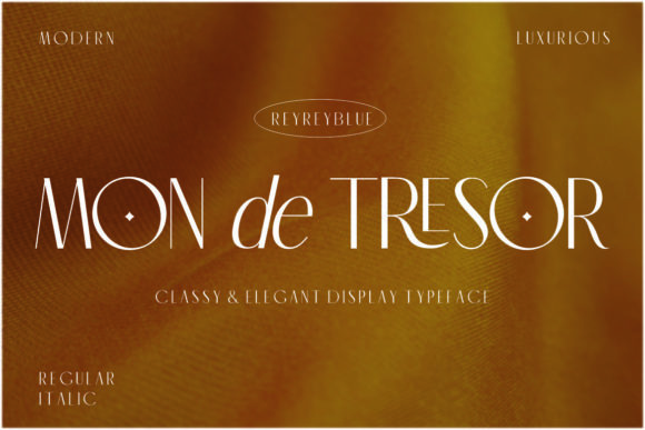 Mon De Tresor: A Premium Sans Serif Font for Your Brand