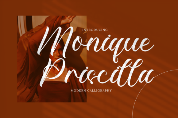 Monique Priscilla: A Handwritten Font for Polished Branding