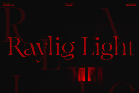 Raylig Light: The Serif Font That Polishes Your Brand