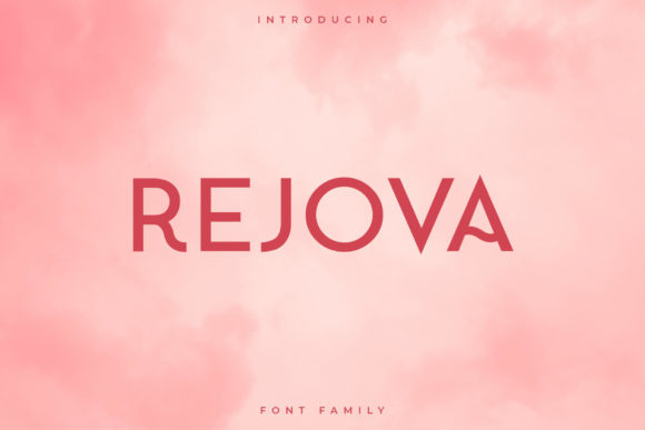 Rejova: A Modern Sans Serif Typeface for Editorial Design