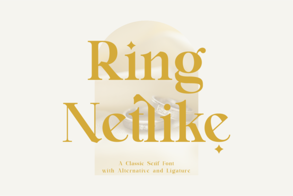 Ring Netlike: A Serif Font for Elegant Editorial Design