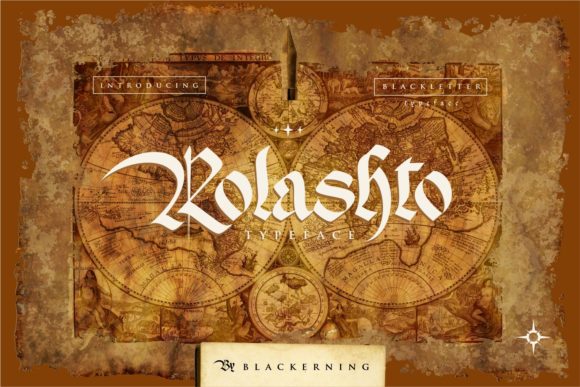 Rolashto Review: A Bold Blackletter for Modern Branding