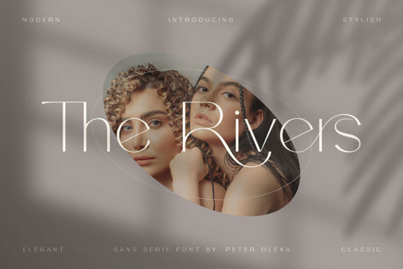 The Rivers: A Clean Sans Serif Font for Small Business Branding
