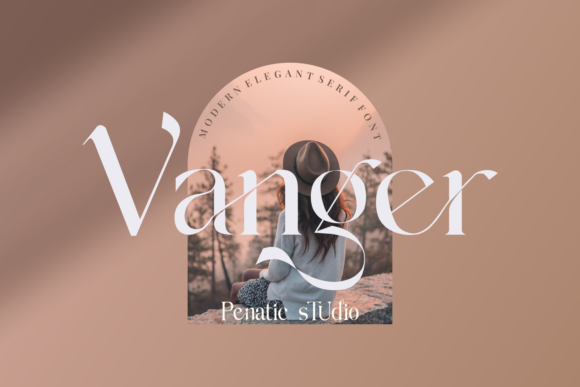 Vanger: A Distinct Serif Typeface for Editorial Design