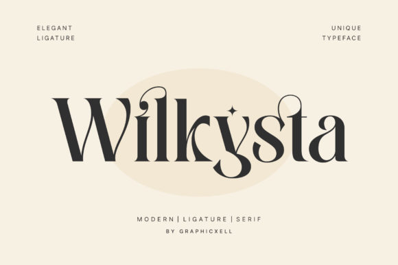 Wilkista: A Stylish Serif Font for Bold Campaigns